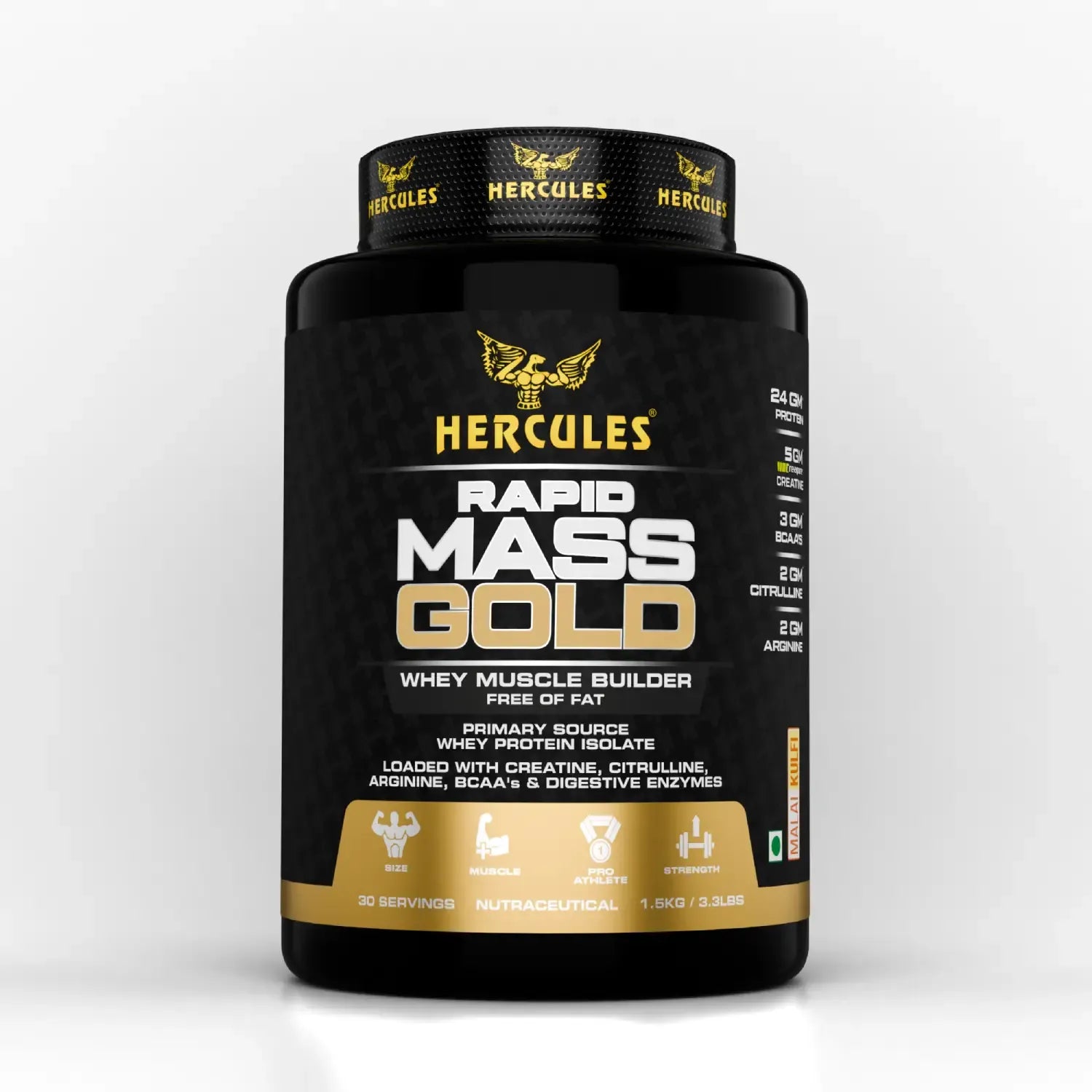 Hercules Nutrition Rapid Mass Gold