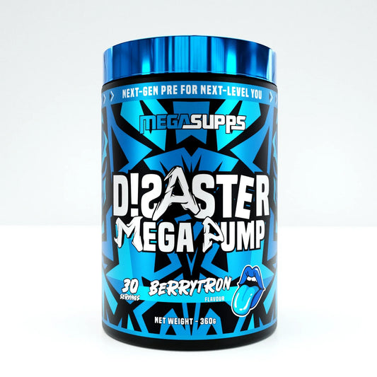 Disaster Mega Pump Pre Workout | Energy, Focus & Muscle Pump Support