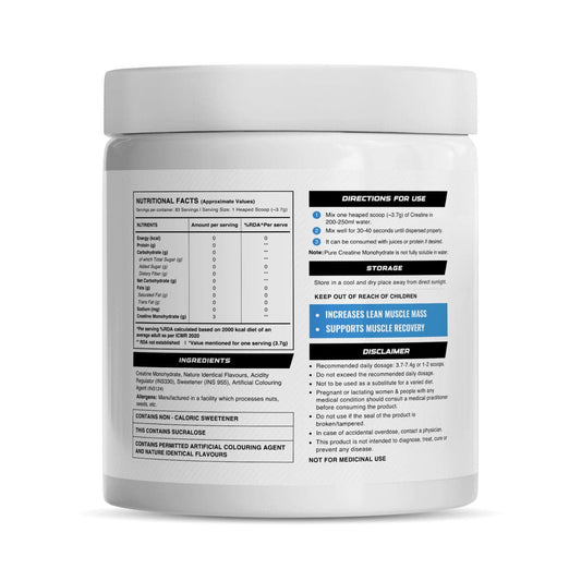 Wellcore Micronised Creatine Monohydrate - Watermelon Wave