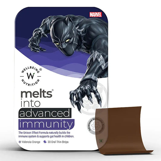 Wellbeing Nutrition Kids Black Panther Marvel Advanced Immunity