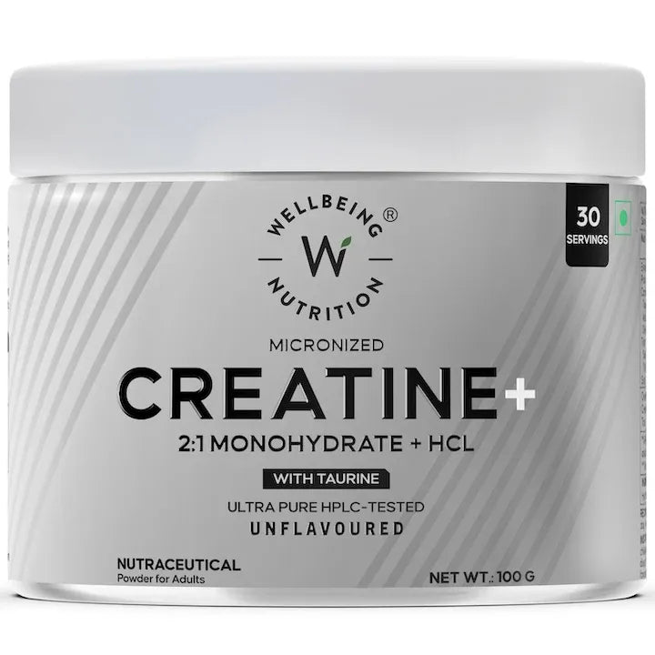 Wellbeing Nutrition Creatine Monohydrate