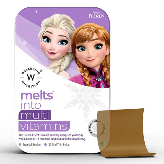 Wellbeing Nutrition Kids Disney Anna Elsa Frozen Mutlivitamins