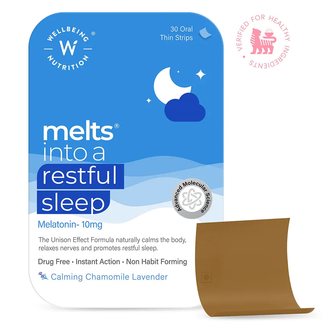 Wellbeing Nutrition Restful Sleep Melts 10mg