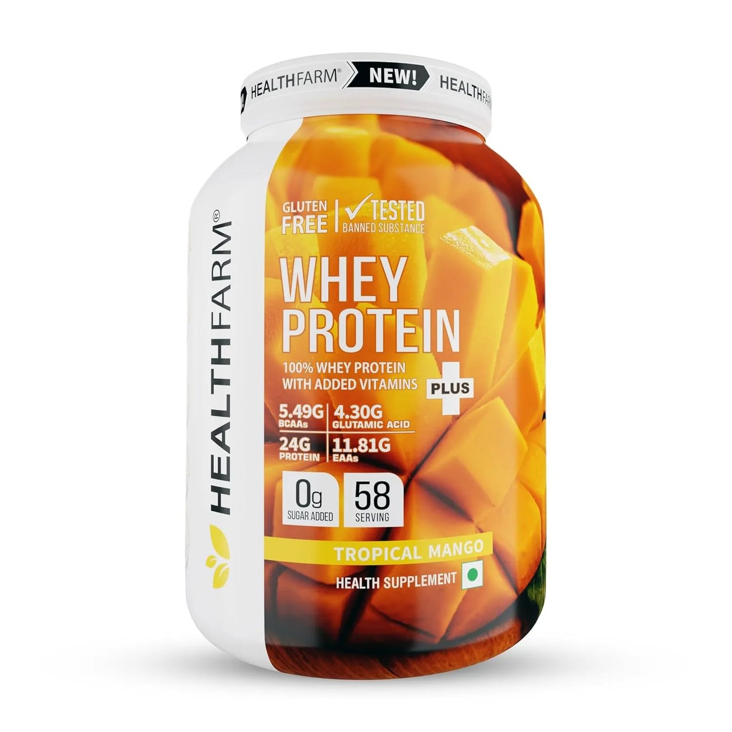Healthfarm Nutrition Whey Protein Plus