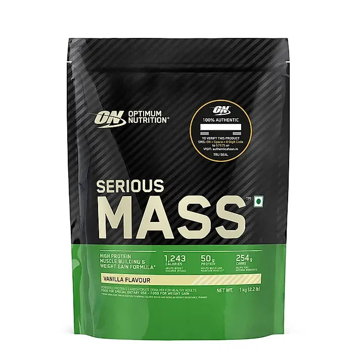 Optimum Nutrition Serious Mass Weight Gainer – Vanilla Flavour