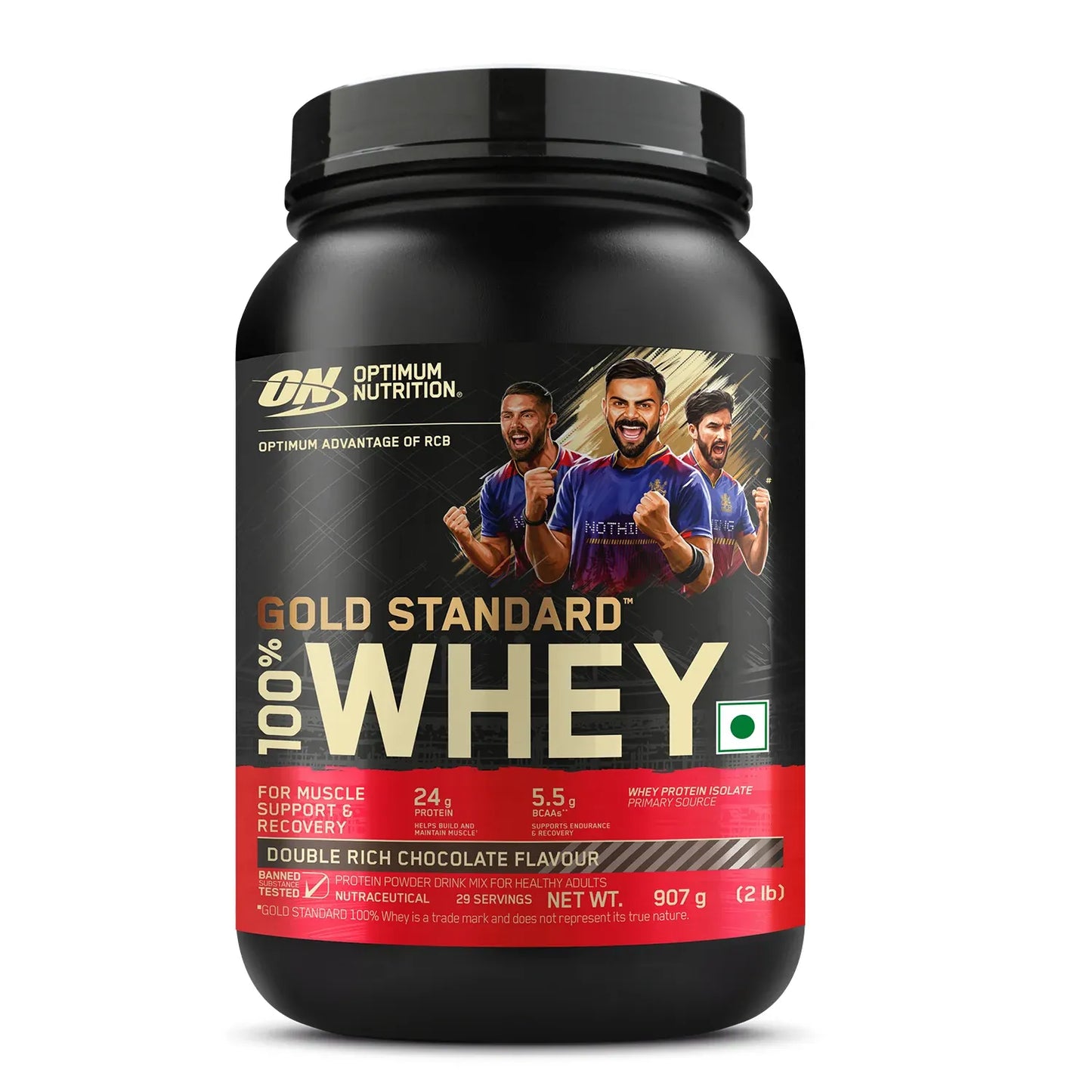 Optimum Nutrition Gold Standard 100% Whey Protein Powder - Alphonso Mango