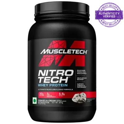 MuscleTech Nitrotech Whey Protein | Muscle Growth & Recovery Support