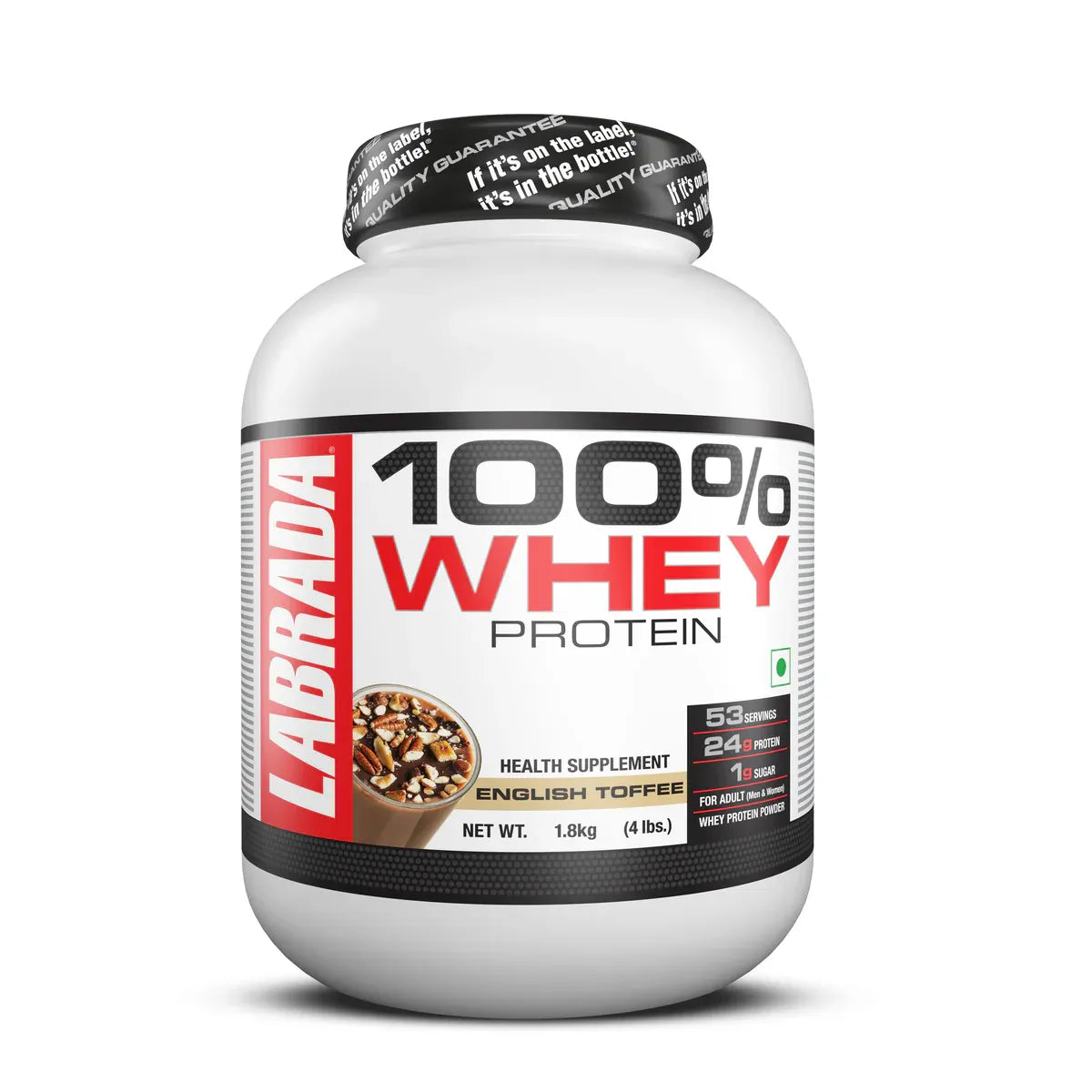 Labrada 100% Whey Protein | Premium Muscle Recovery & Strength Support