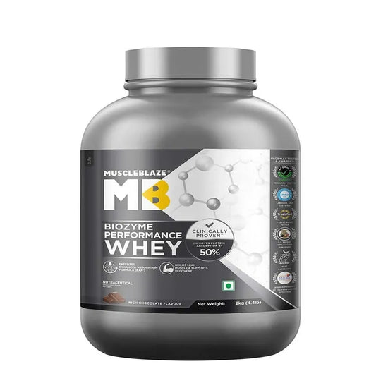Muscle Blaze Biozyme Performance Whey Blue Tokai Coffee