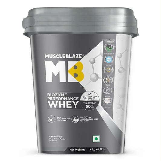 Muscle Blaze Biozyme Performance Whey Blue Tokai Coffee