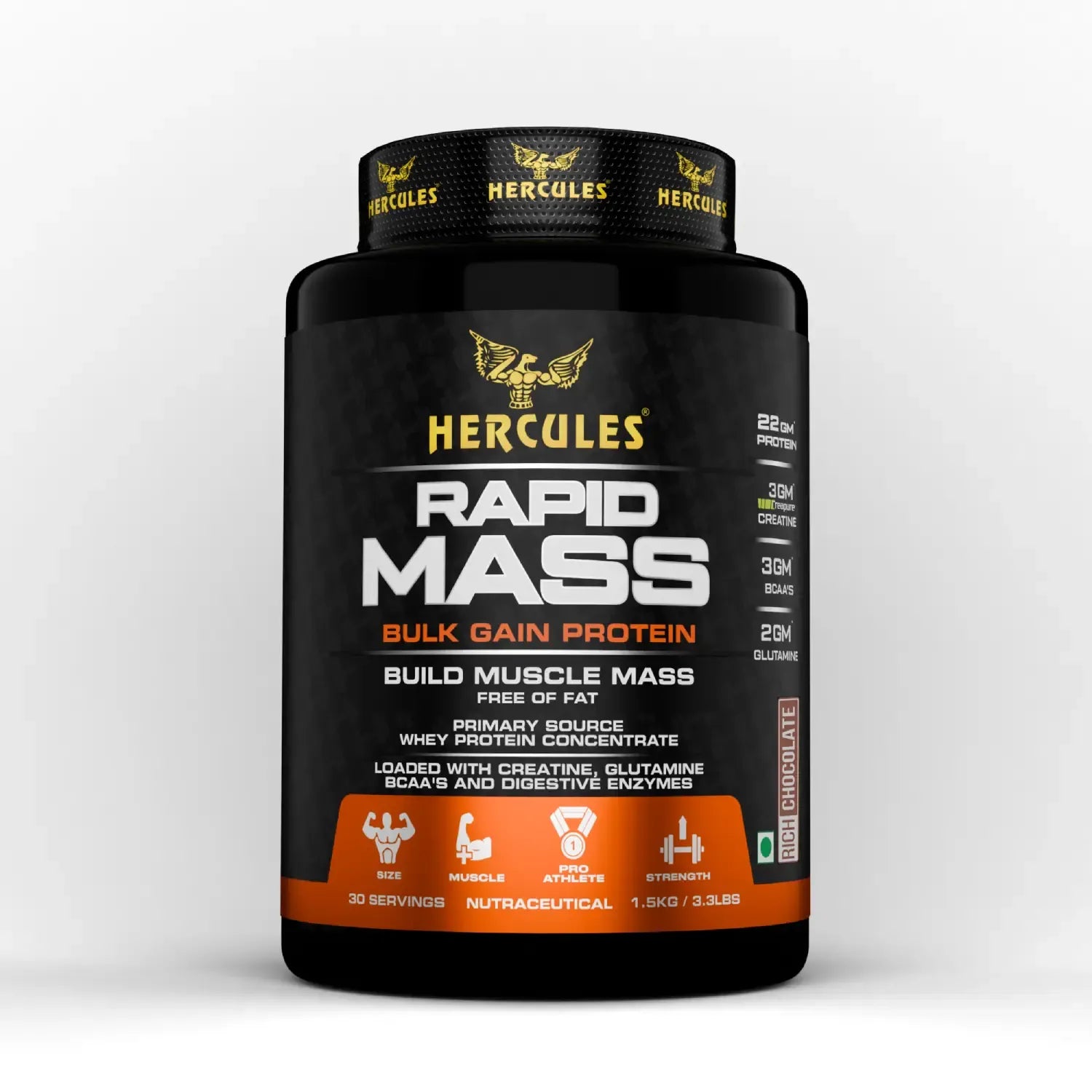 Hercules Nutrition Rapid Mass Bulk Gain