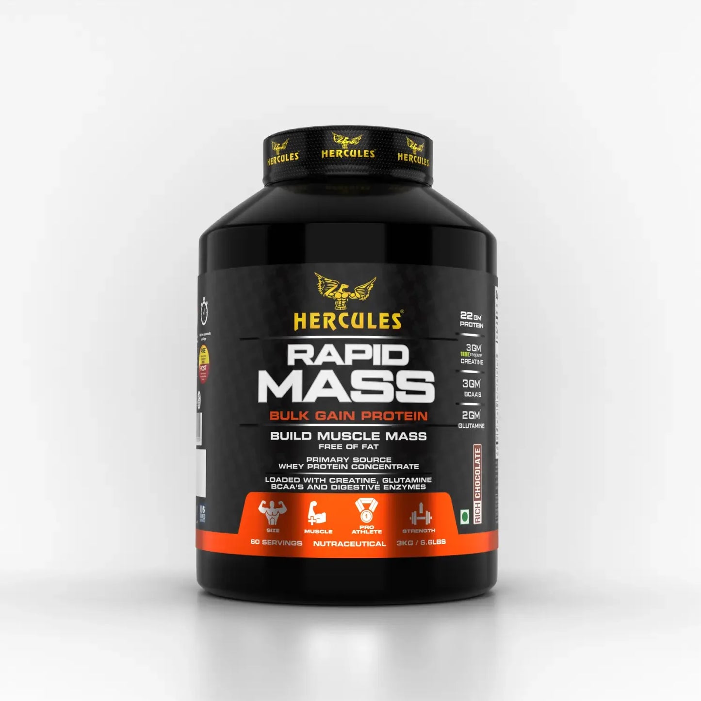 Hercules Nutrition Rapid Mass Bulk Gain