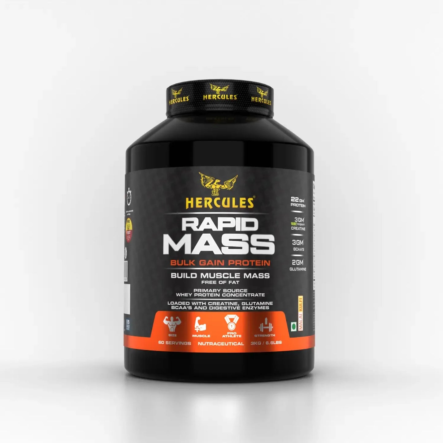 Hercules Nutrition Rapid Mass Bulk Gain