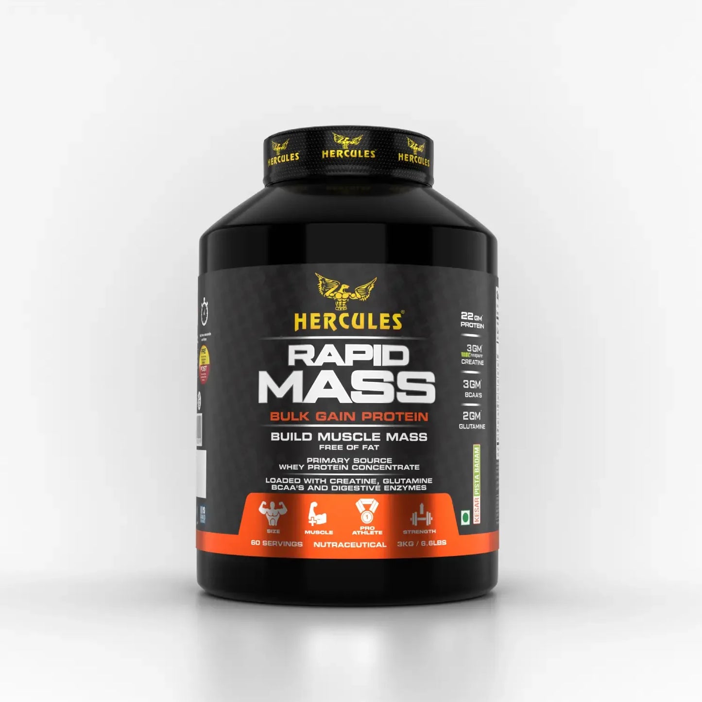 Hercules Nutrition Rapid Mass Bulk Gain