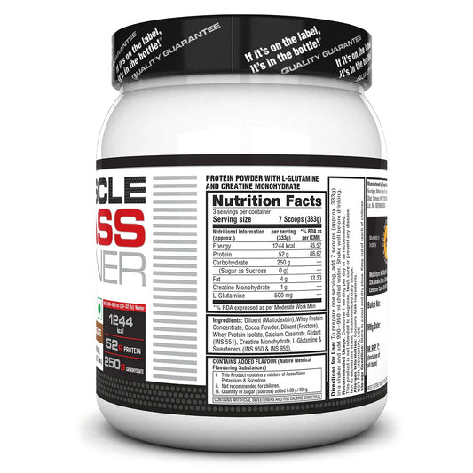 Labrada Muscle Mass Gainer | High-Calorie Muscle & Weight Gain Supplement
