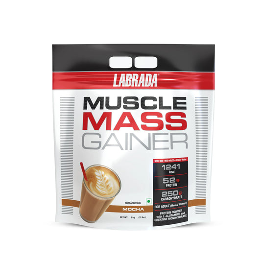 Labrada Muscle Mass Gainer | High-Calorie Muscle & Weight Gain Supplement