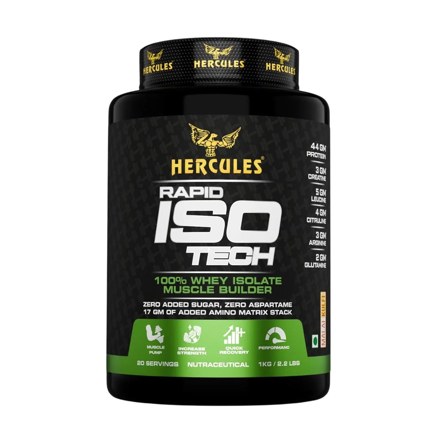 Hercules Nutrition Rapid ISO Tech Whey Protein