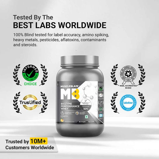Muscle Blaze Biozyme Performance Whey Magical Mango