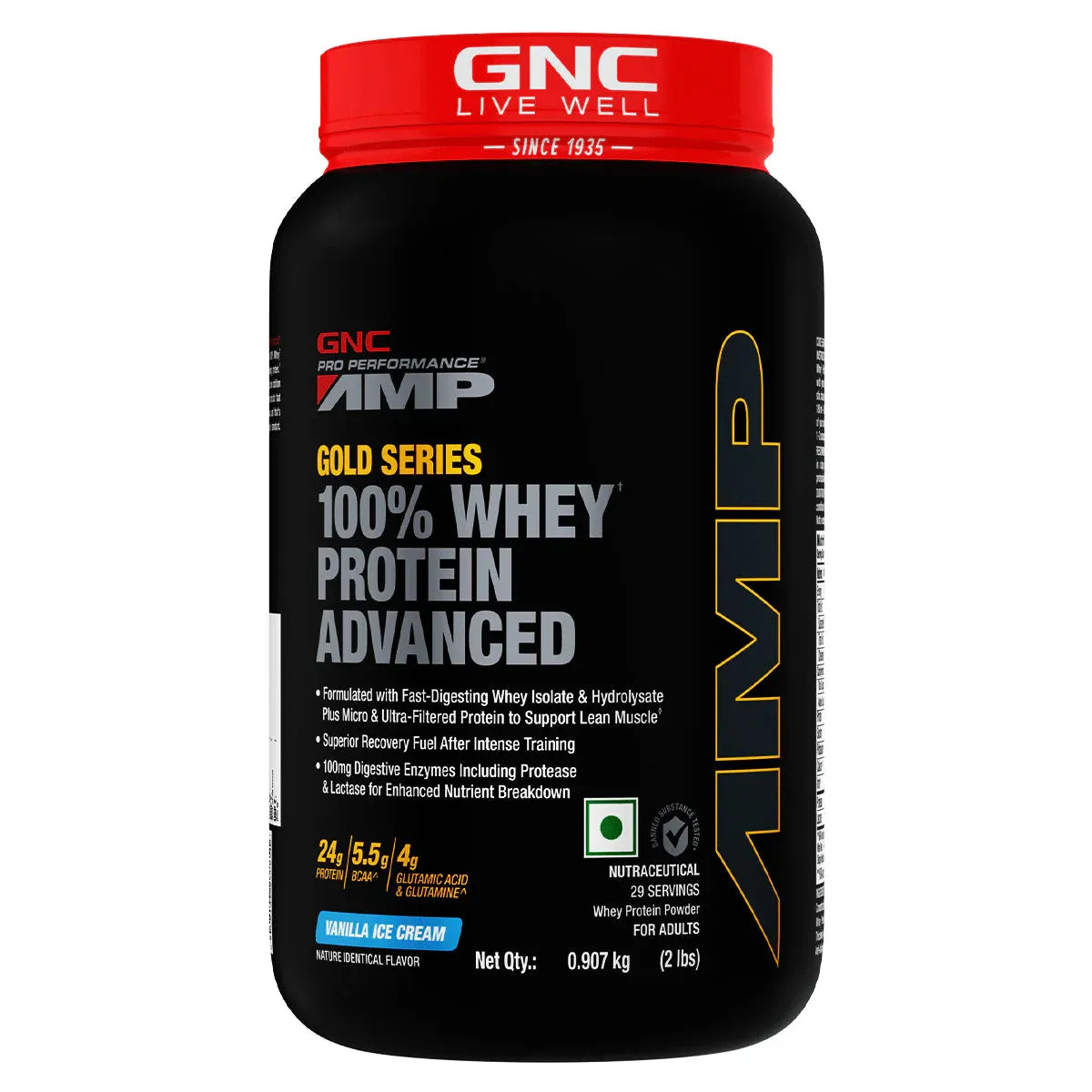 GNC Gold Series 100% Whey Protein Advance